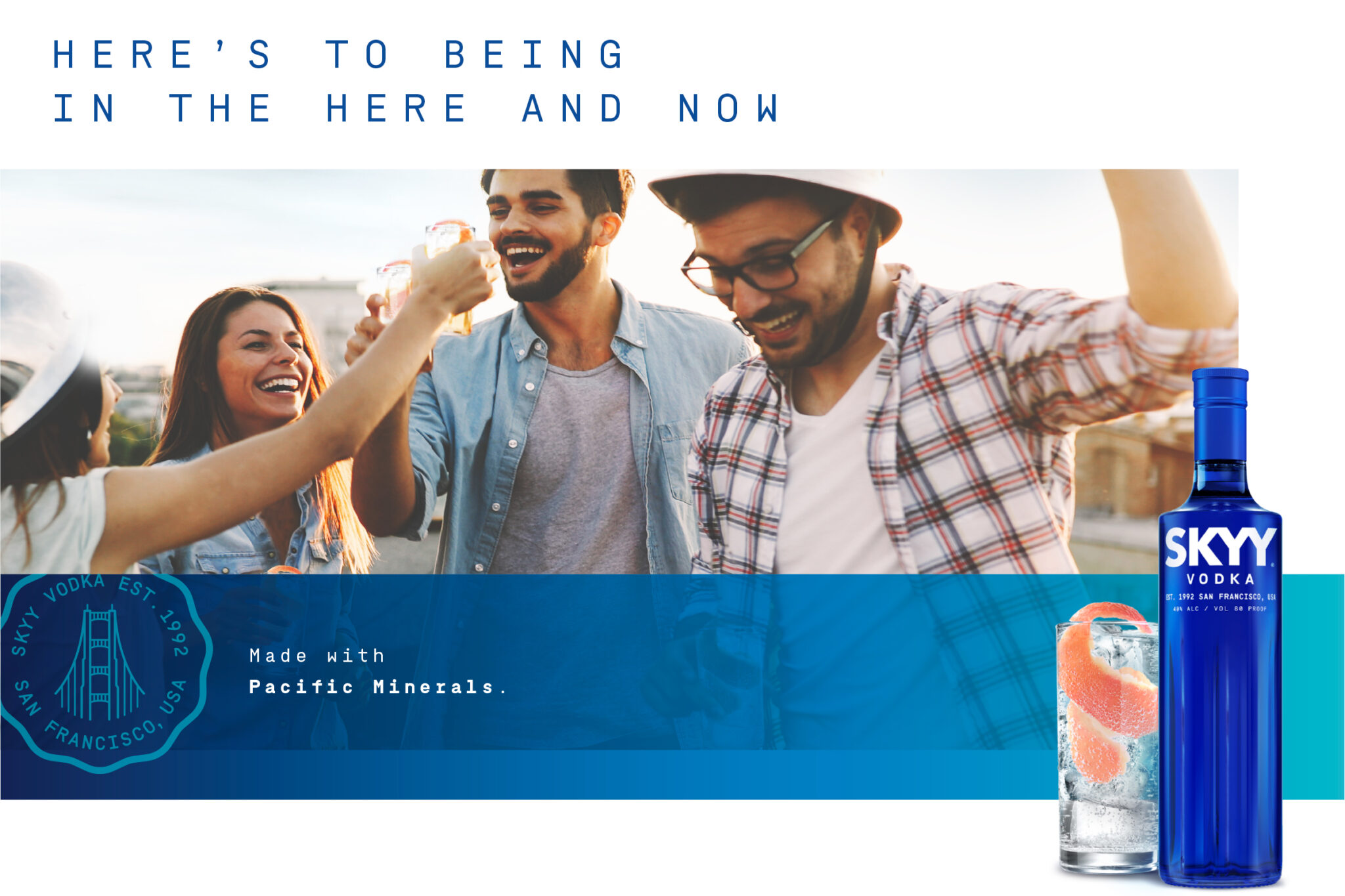 SKYY VODKA CBA Design France