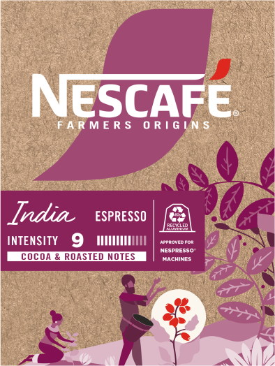 nescafe violet