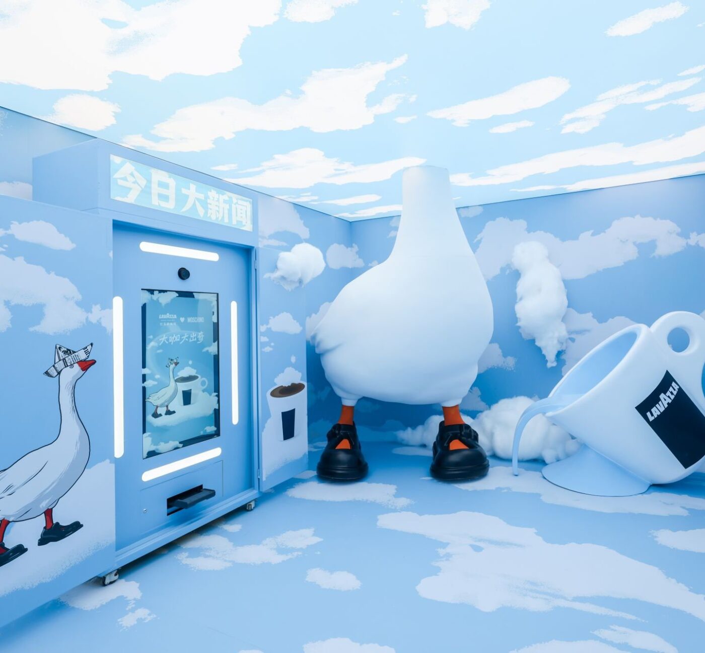 Moschino and Lavazza pop up Shanghai October 2025 4