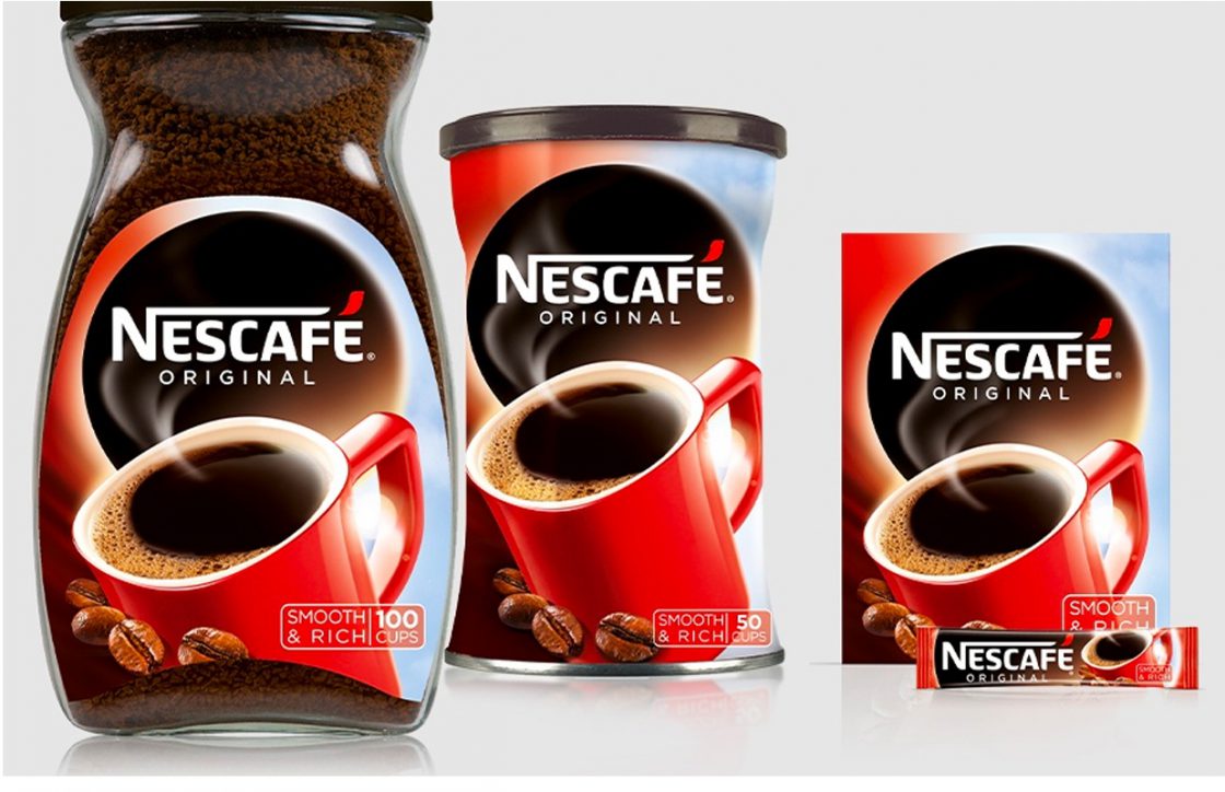 Nescafe packaging original